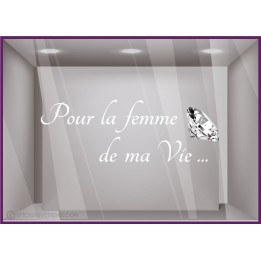 Sticker pour la femme de ma vie