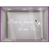 Sticker pour la femme de ma vie