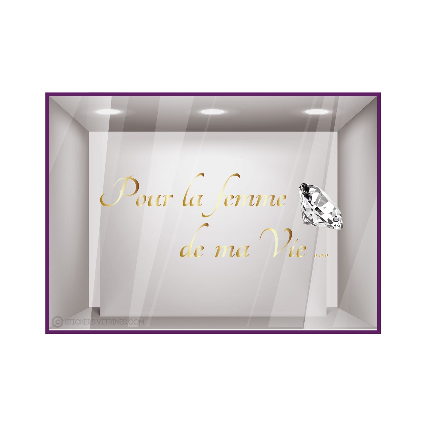 Sticker pour la femme de ma vie