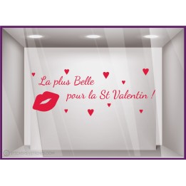 StickerLa plus belle pour la Saint-Valentin