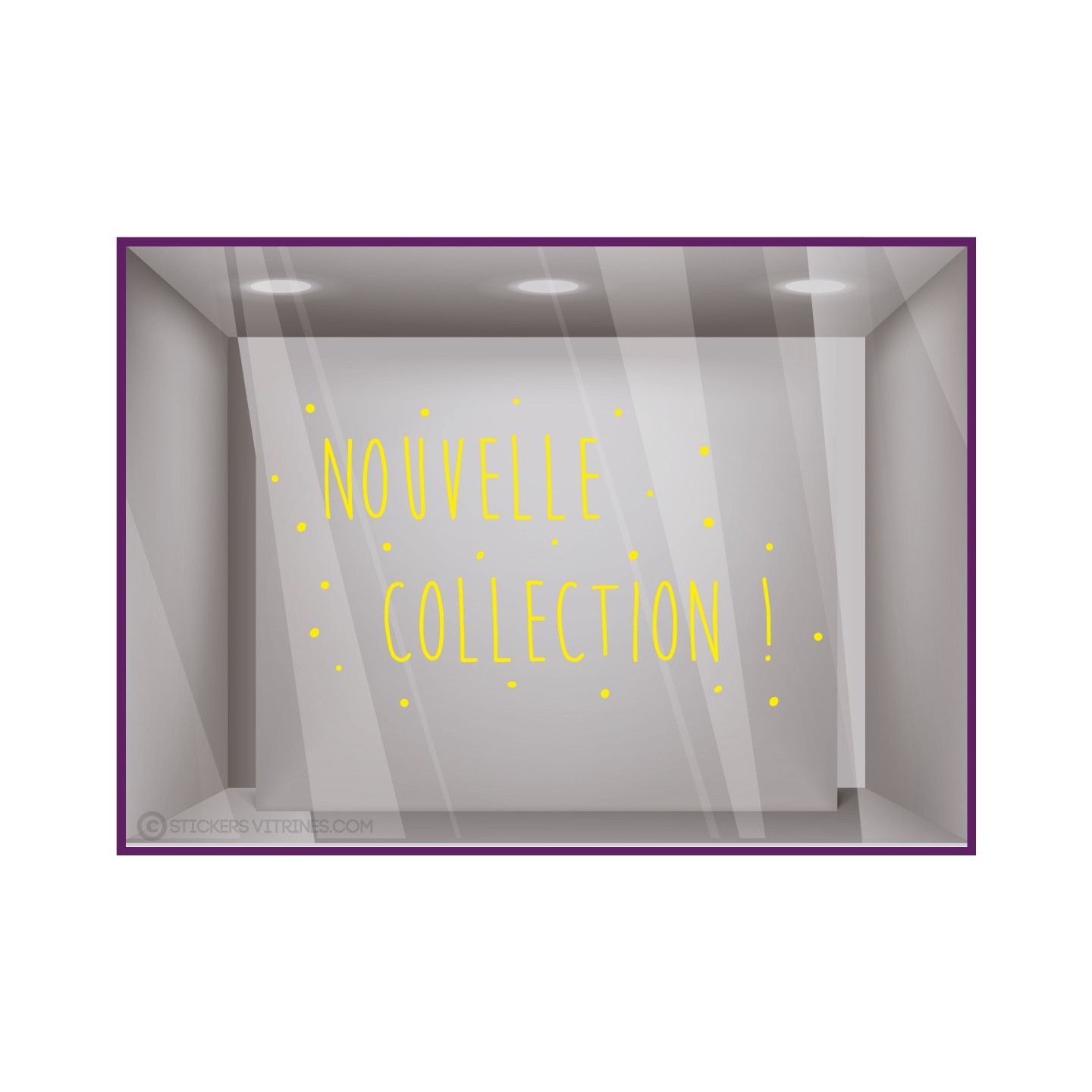 Sticker Nouvelle Collection petits points