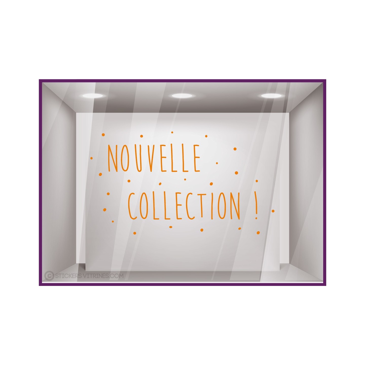 Sticker Nouvelle Collection petits points
