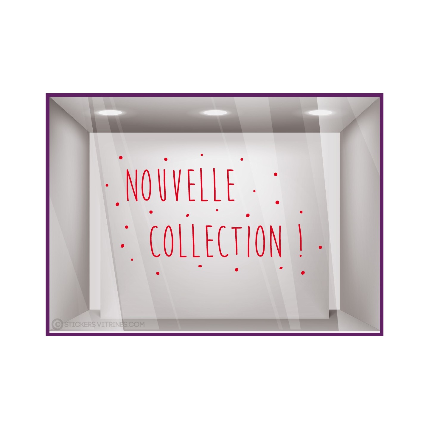 Sticker Nouvelle Collection petits points