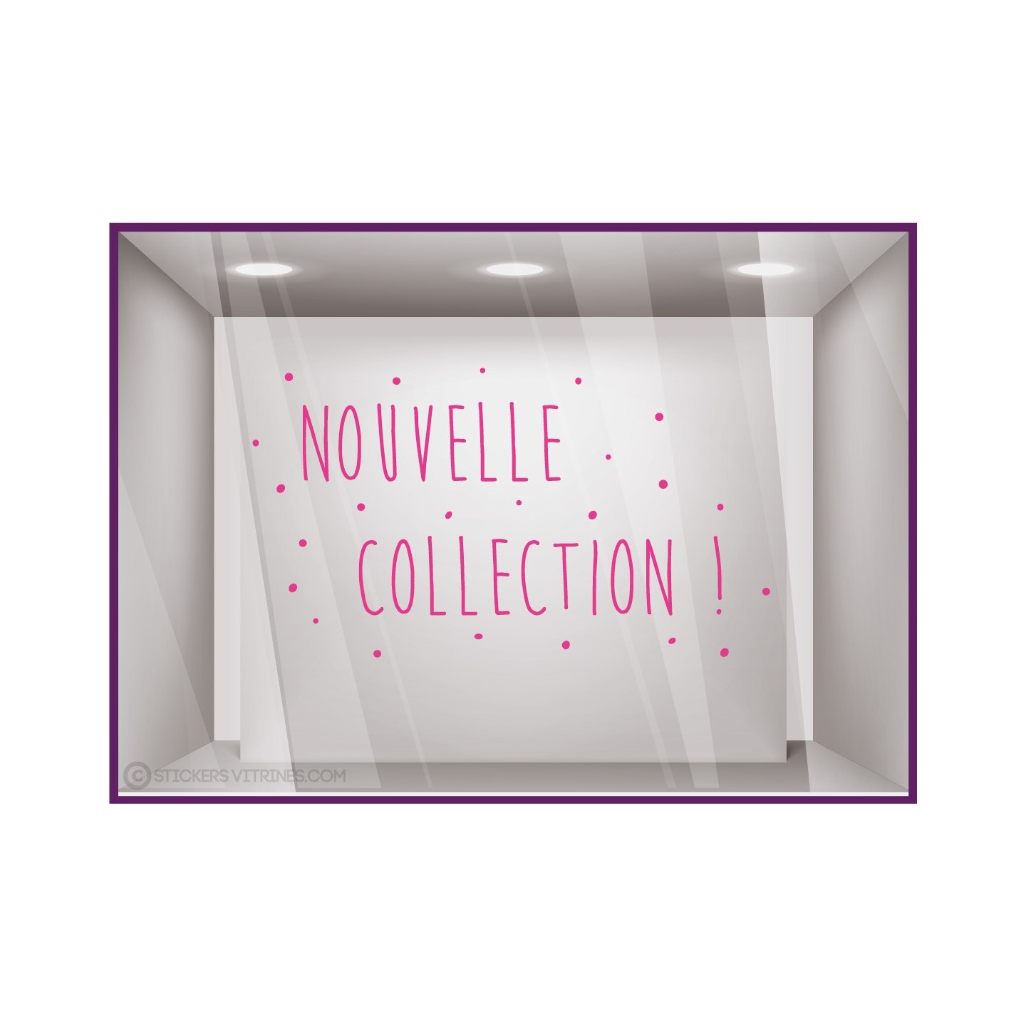 Sticker Nouvelle Collection petits points