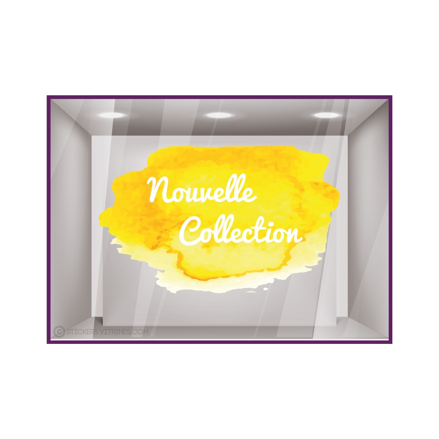 Sticker Nouvelle Collection Aquarelle