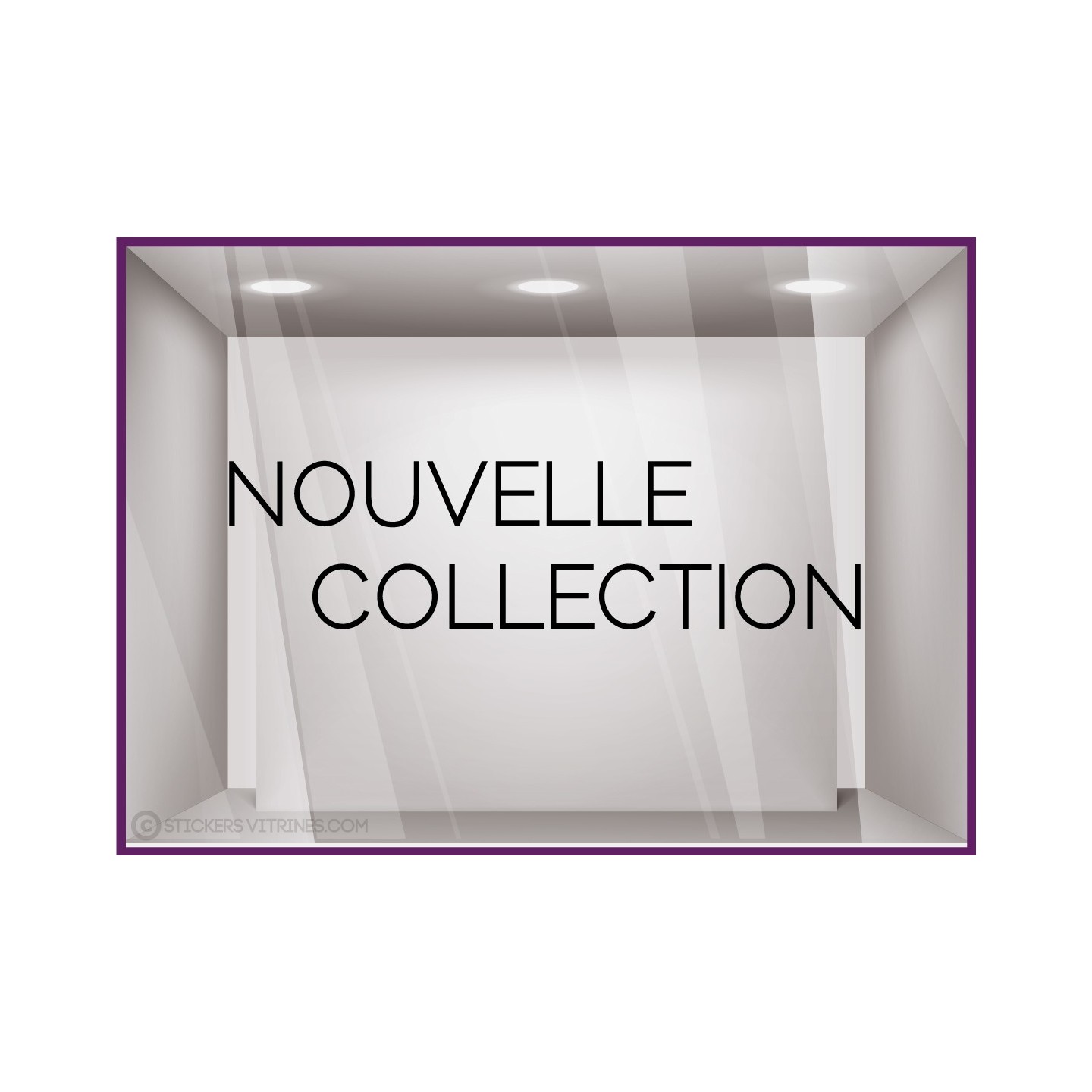Sticker Nouvelle Collection Simple