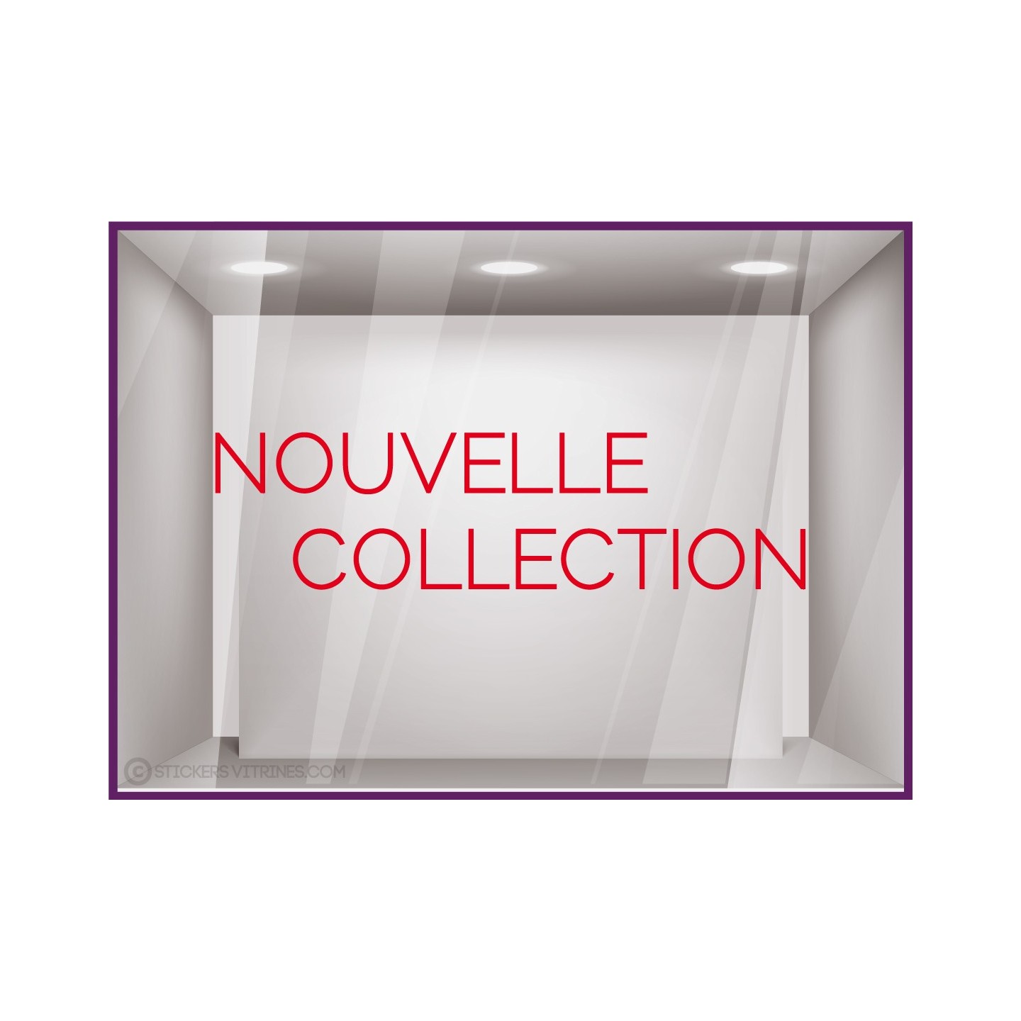 Sticker Nouvelle Collection Simple