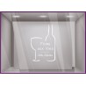 Sticker Foire aux Vins Notre Sélection IDEE DECORATION VITRE CAVISTE SUPERMARCHE EPICERIE DEVANTURE