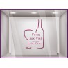Sticker Foire aux Vins Notre Sélection IDEE DECORATION VITRE CAVISTE SUPERMARCHE EPICERIE DEVANTURE