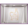 Sticker Foire aux Vins Notre Sélection IDEE DECORATION VITRE CAVISTE SUPERMARCHE EPICERIE DEVANTURE
