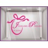 Sticker Oeuf et texte Joyeuses Pâques chocolat patissiers boulangers fêtes 