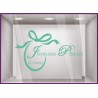 Sticker Oeuf et texte Joyeuses Pâques chocolat patissiers boulangers fêtes 