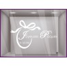 Sticker Oeuf et texte Joyeuses Pâques chocolat patissiers boulangers fêtes 