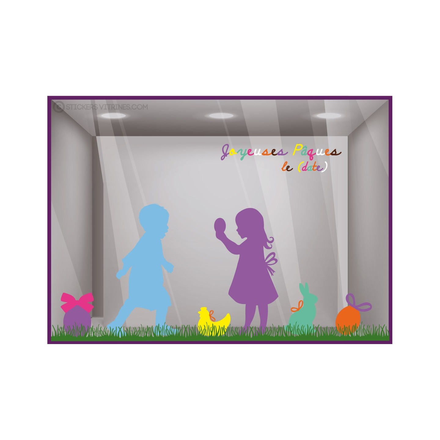 Kit de Stickers Pâques Enfants