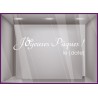 Sticker texte Joyeuses Pâques