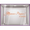 Sticker texte Joyeuses Pâques