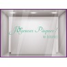 Sticker texte Joyeuses Pâques