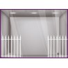 Kit de Stickers barrière fer forgé