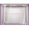 Sticker Maman la plus Belle fete des meres mamans calicot vitrophanie lettrage adhésif mode beaute parfumerie bijouterie