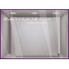Sticker Maman la plus Belle fete des meres mamans calicot vitrophanie lettrage adhésif mode beaute parfumerie bijouterie