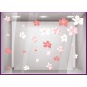 Stickers Fleurs Multicolores