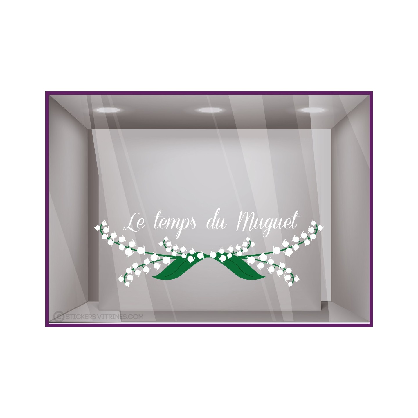Sticker Le temps du MUGUET