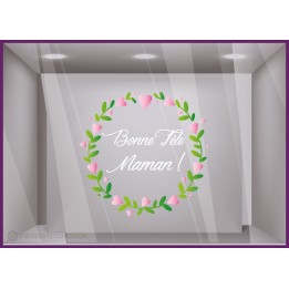 Sticker Couronne Bonne Fête Maman