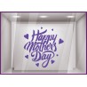 Happy mother's day fete des meres mamans fleuriste mode institut de beaute parfumerie bijouterie calicot vitrophanie commerce 
