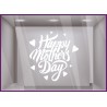 Happy mother's day fete des meres mamans fleuriste mode institut de beaute parfumerie bijouterie calicot vitrophanie commerce 