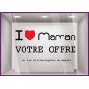 Vitrophanie Sticker Promo fête des mères à personnaliser fleuriste mode parfumerie bijouterie promotion