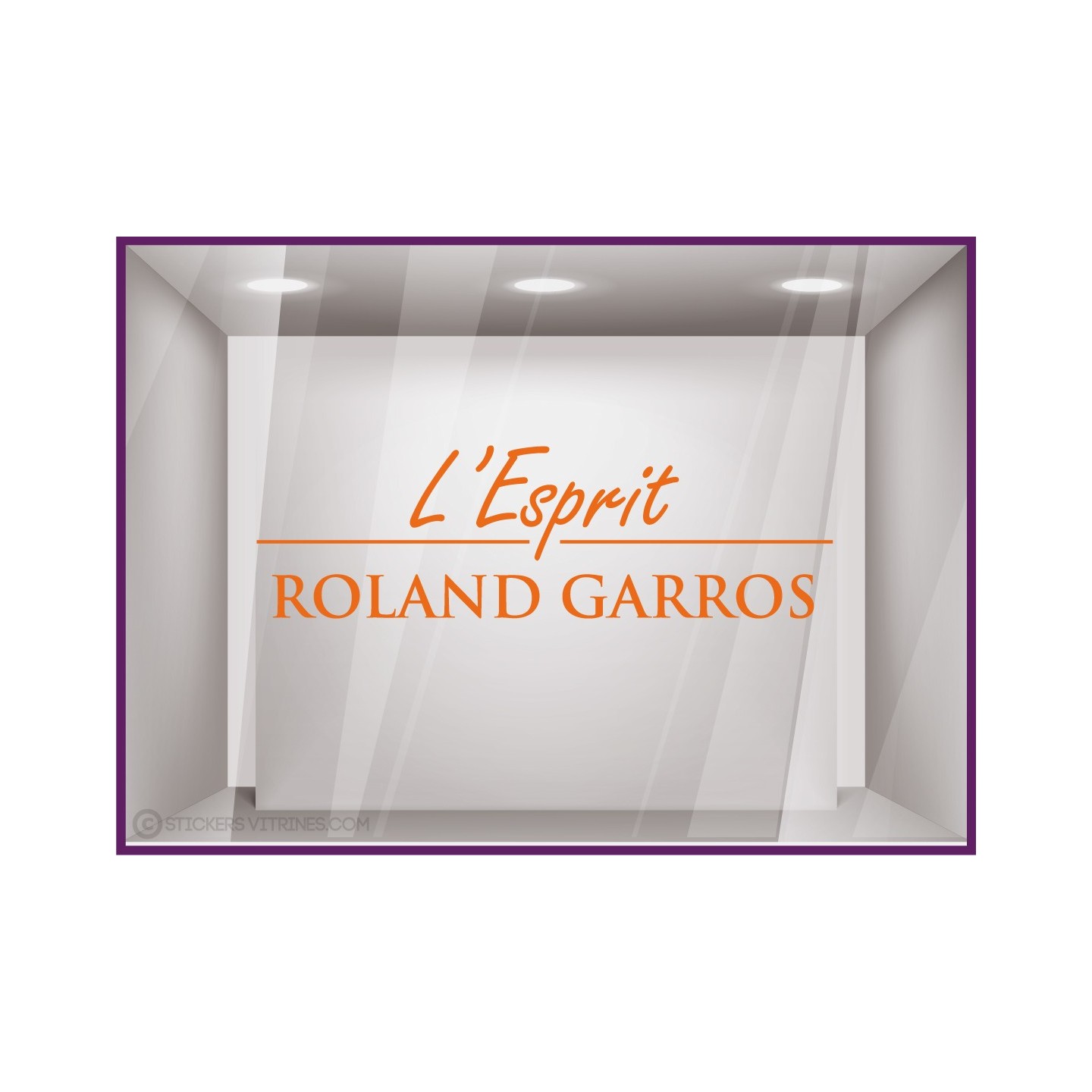 SV533 Stickers L’Esprit Roland Garros