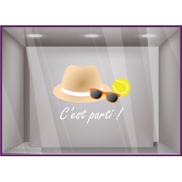 Sticker Tennis C’est parti