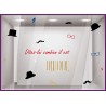 Kit de Stickers dites lui combien il est unique fête des pères vitrine adhésif autocollant calicot magasin devanture 