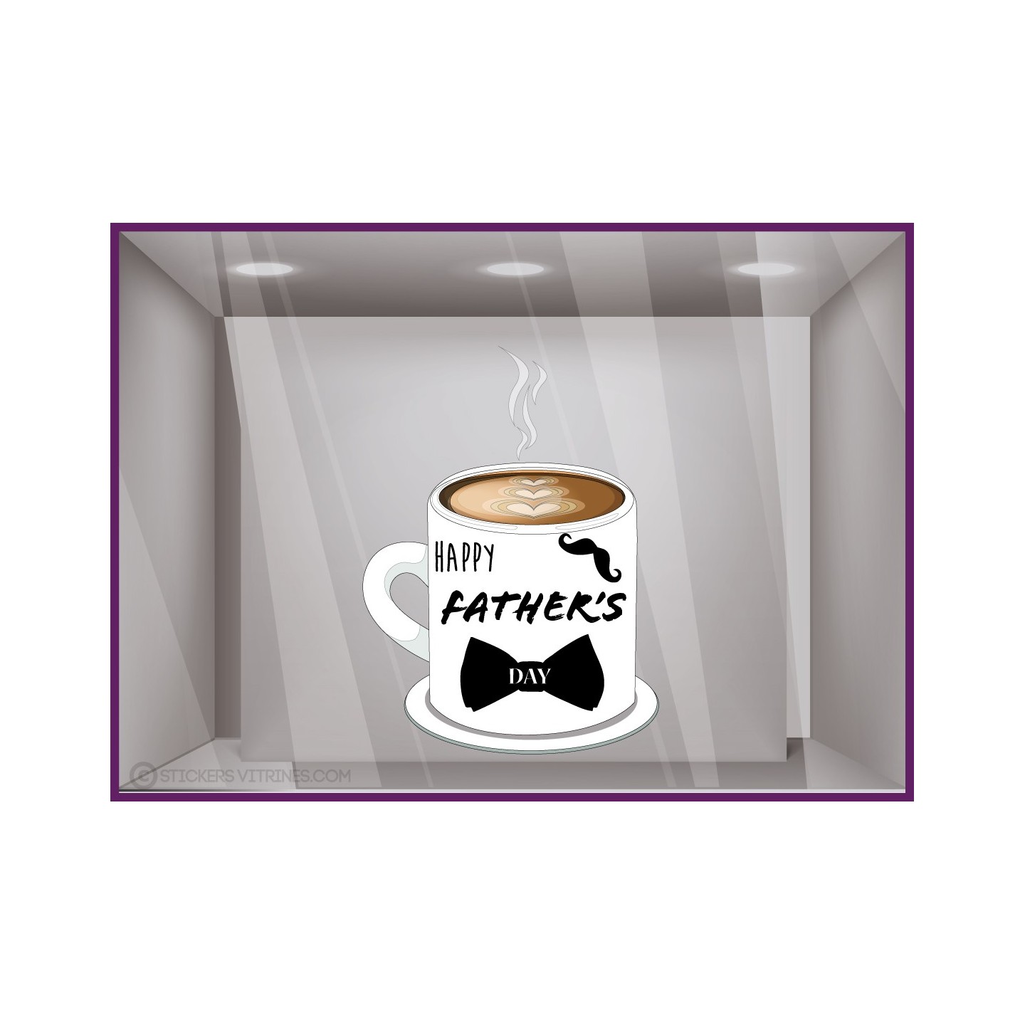 Sticker Tasse Happy Father’s day