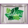 Sticker Soldes Exotique