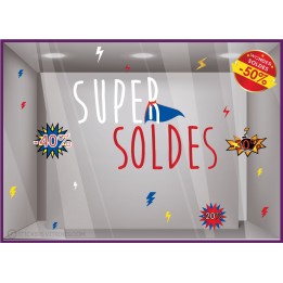 Kit de Stickers Super Soldes
