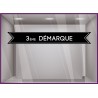 Sticker bandeau 3ème démarque