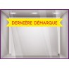 Sticker bandeau dernière démarque