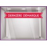 Sticker bandeau dernière démarque
