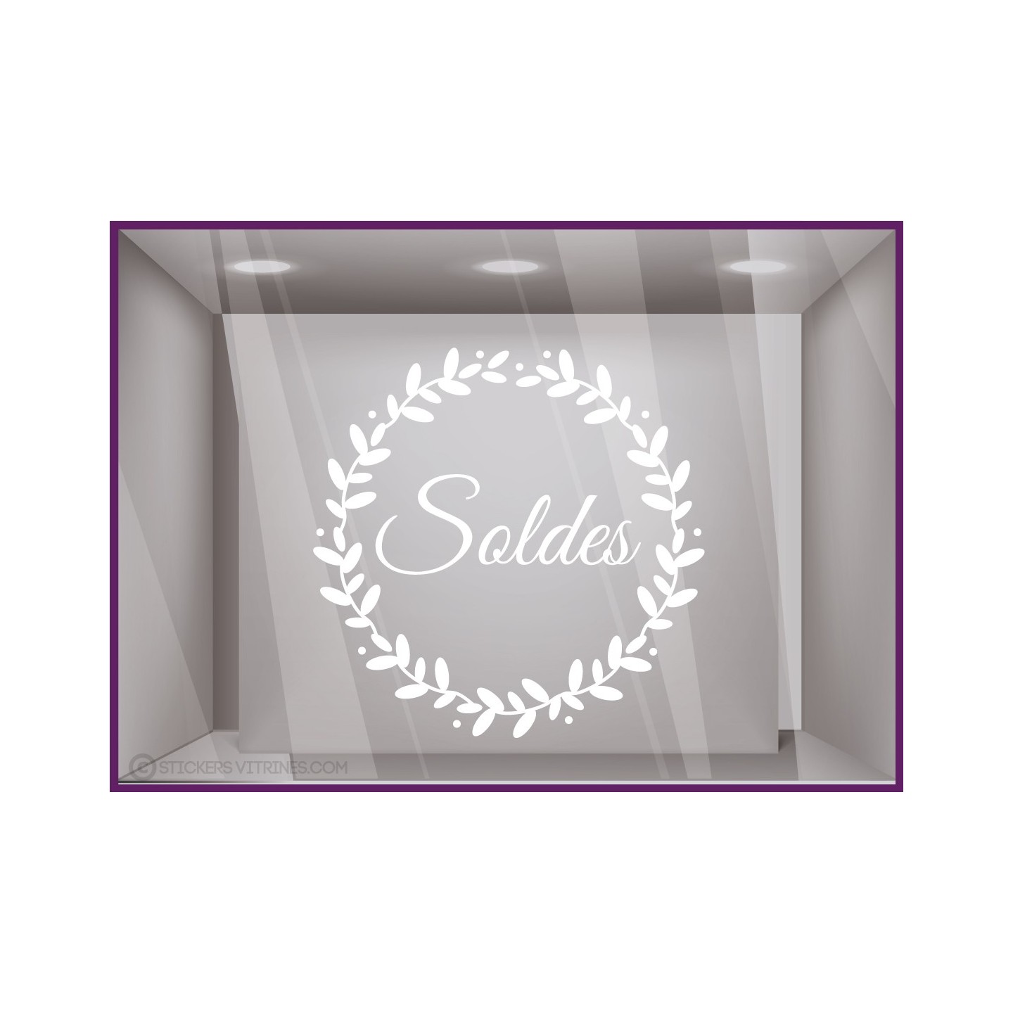 Sticker Couronne Soldes