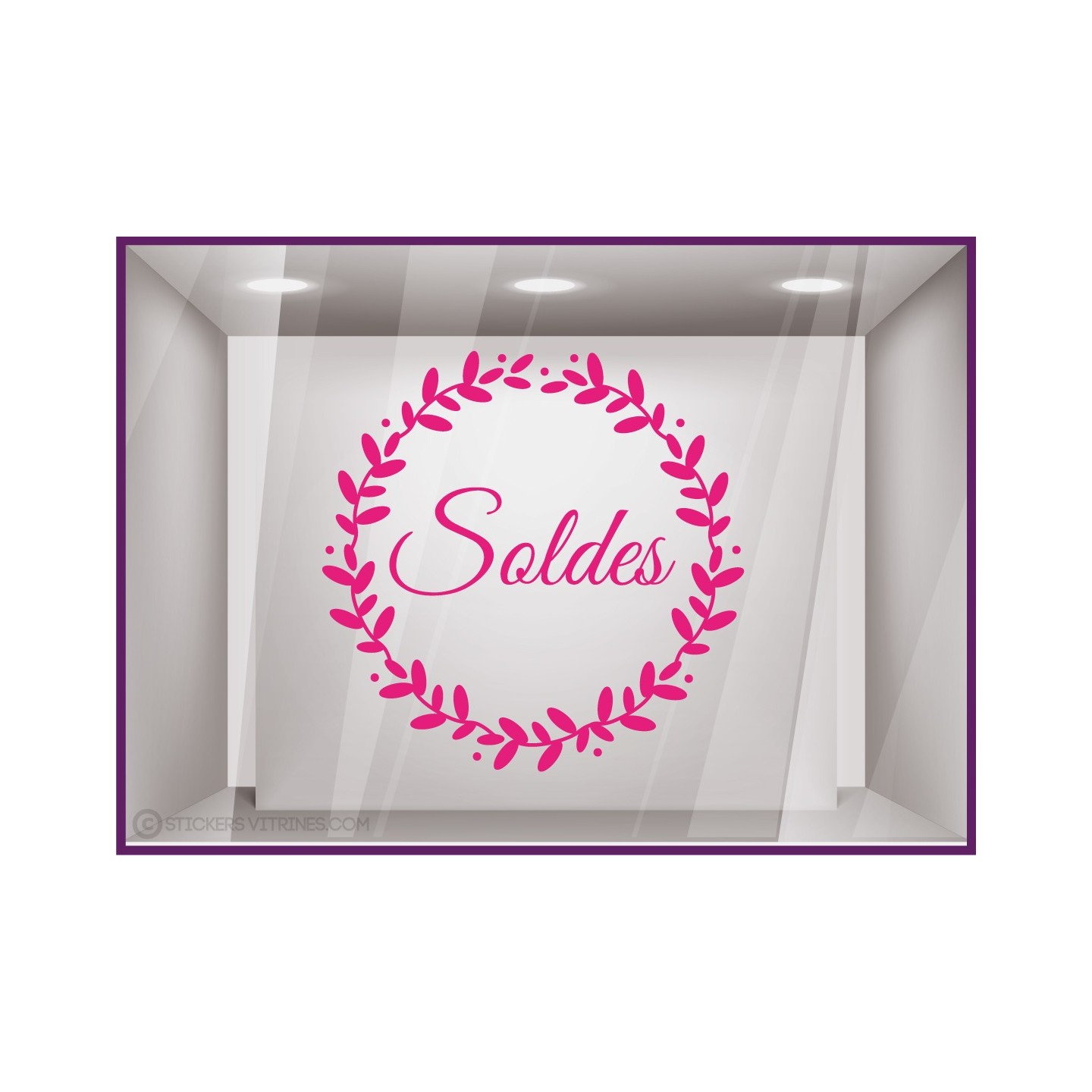 Sticker Couronne Soldes