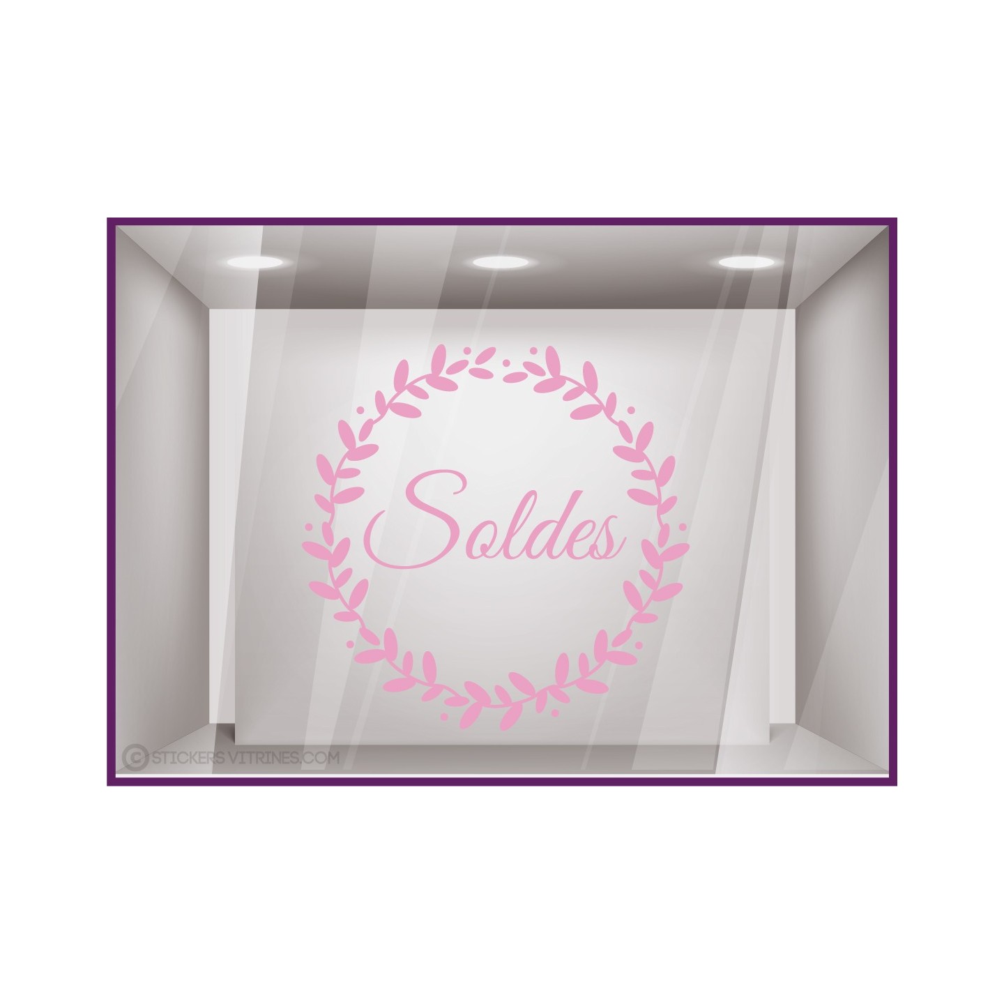 Sticker Couronne Soldes