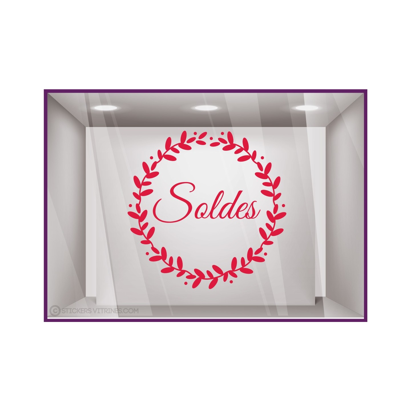 Sticker Couronne Soldes