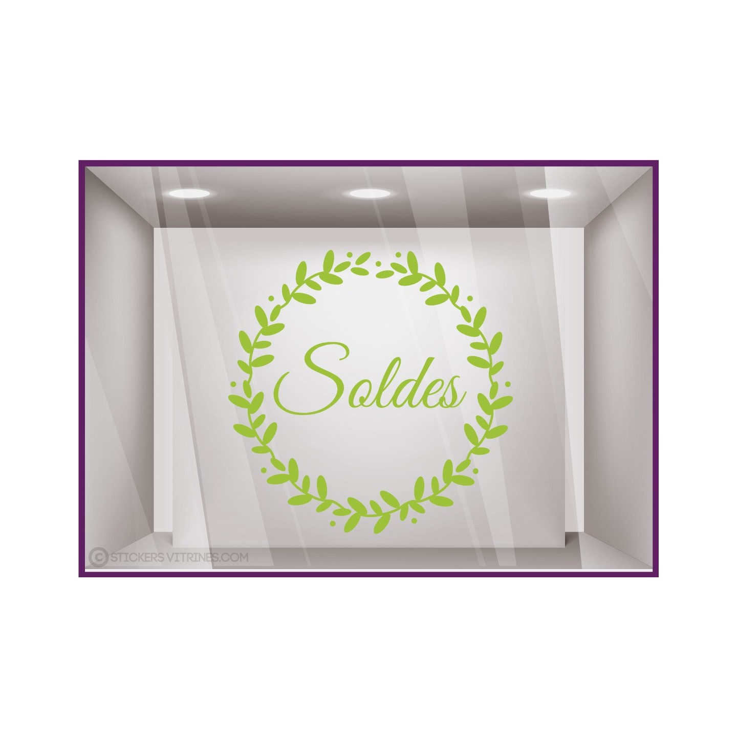 Sticker Couronne Soldes