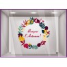 STICKER COURONNE BONJOUR L'AUTOMNE