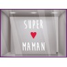 Sticker Texte Super Maman