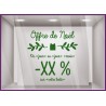 Sticker Offre De Noel A Personaliser Promotion pour la vitrine de votre magasin