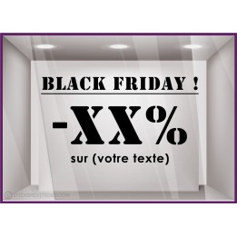 STICKER TEXTE BLACK FRIDAY A PERSONNALISERSTICKER TEXTE BLACK FRIDAY A PERSONNALISER