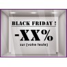 STICKER TEXTE BLACK FRIDAY A PERSONNALISERSTICKER TEXTE BLACK FRIDAY A PERSONNALISER