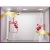 Kit De Stickers Mains Cadeaux autocollants vitrines noël